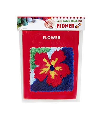 2 Flower+DIY+Latch+Hook+Kit