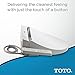 TOTO SW2034#12 C100 Electronic Bidet Toilet Cleansing Water, Heated Seat, Deodorizer, Warm Air Dryer, and PREMIST, Elongated, Sedona Beige
