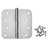 Cosmas Polished Chrome Door Hinge 4