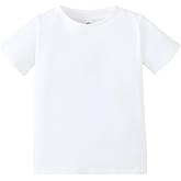 Magic Park 6M-14Y Baby Short Long Sleeve Tee Tops Toddler T-Shirt Kids Solid Color Shirts Boys Girls Casual Blouse