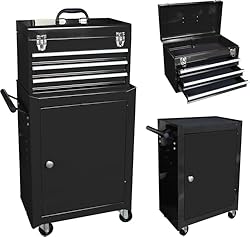 BIG RED ATBD134R-BLACK-3 Torin Rolling Garage