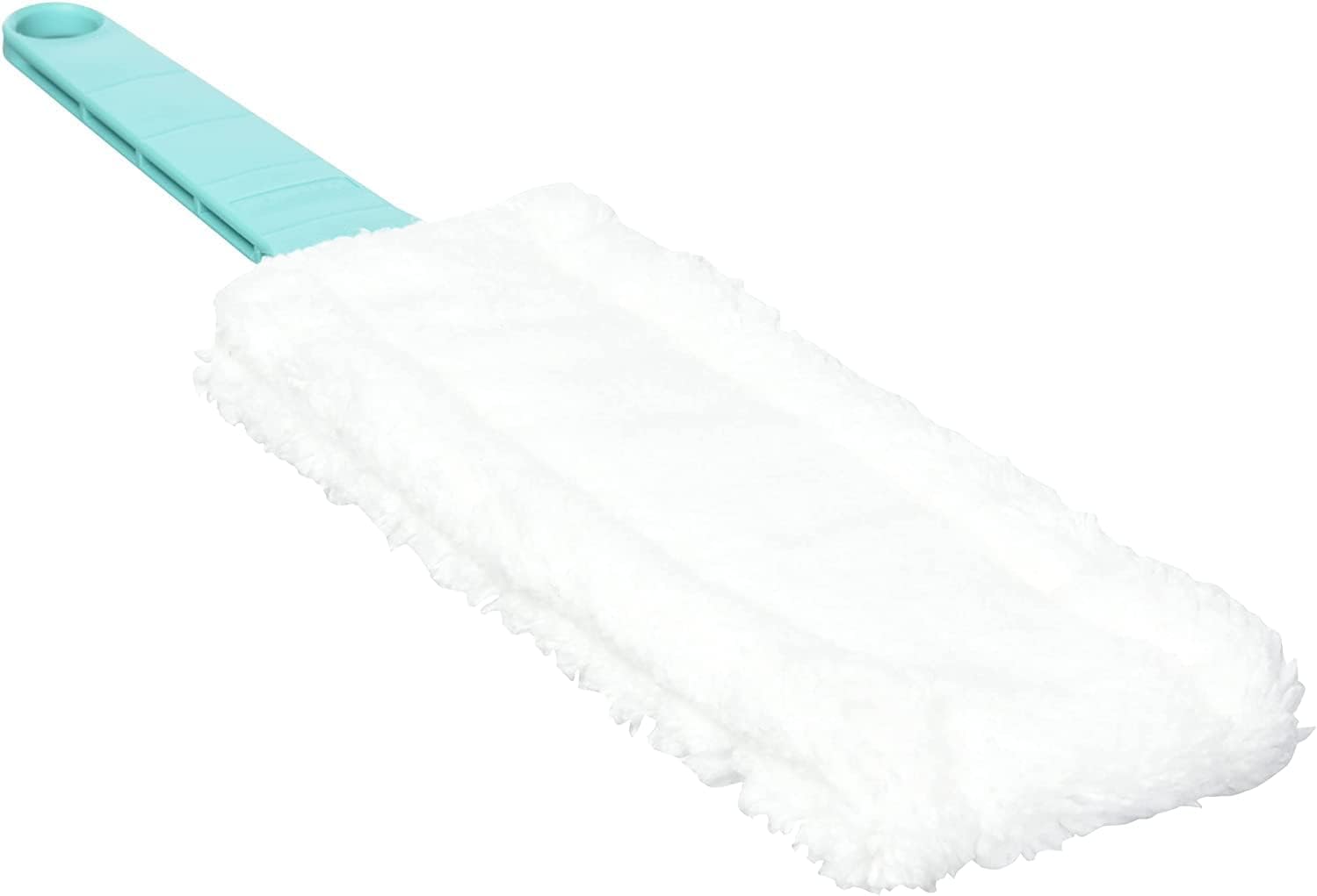 Leifheit Flat Duster - Radiator & Blind Cleaner, Microfibre Head Holds Dust, Extra Thin for Hard to Reach Areas, 38 cm Long
