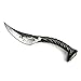 Railroad Spike Knife K2 - Best Man Gift, Groomsmen Gift, Father's Day Gift, Forged in Fire, Iron Anniversary Gift, Forged Knife