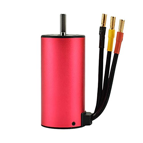 FastWin S3674 2650KV Sensorless Brushless Motor 120A Brushless ESC & Program Card Combo Set for 1/8 RC Car Truck Vehicle Parts - Thumbnail 2