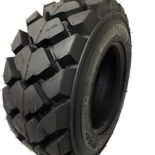 (1 TIRE) 12-16.5 Skid Steer Loader Tire 14 PLY, AIOT-27 HEAVY DUTY 105 LBS, 12X16.5 - Thumbnail 4