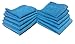 CarCovers Microfiber Cleaning Cloths – 36-Pack Reusable & Washable Microfiber Towels for Cars, Multi-Purpose Cleaning Rags, Kitchen Cloths for Home, Garage, and Auto Detailing – Blue
