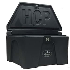 Amazon.com: High Country Plastics Trailer Storage Box, Black: Garden
