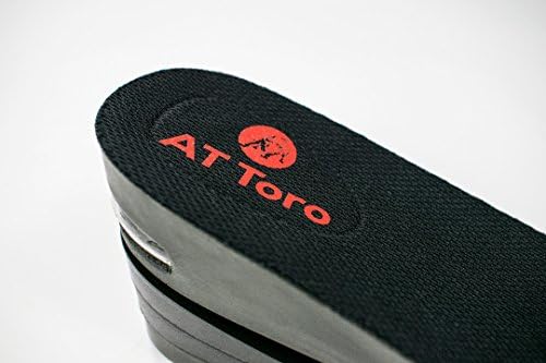Height Increase Insole 3-Layer Air up Shoe Lifts Elevator Shoes Insole  - 8 cm (about 3 inches) Unisex Heel Inserts (large)