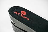 Height Increase Insole 3-Layer Air up Shoe Lifts Elevator Shoes Insole Lift Kit - 8 cm (about 3 inches) Unisex Heel Inserts (large)