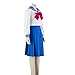Harry Sailor Moon Tsukino Usagi Cosplay Costume-Large Blue