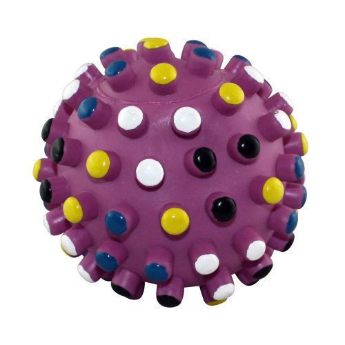 Ethical 5-Inch Vinyl Gumdrop Ball with Colored Tips,Colors vary