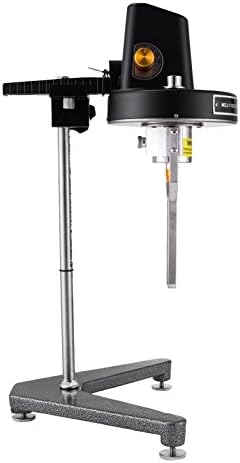 FinbFaby Rotary Viscometer NDJ-1 Viscosity Meter Digital Display Fluidimeter 220V (NDJ-1)