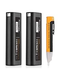 Powerextra 2 paquetes 6 V 2000 mAh alta capacidad Batería de repuesto para Paslode 404400 900400 900420 901000 902200 902000 902000 902200 B20720 cf-325 IM200 F18 IM250 IM250 A IM250 A F16 IM250 II IM350 A IM350ct IM65 A IM65 A F16 PS604 N