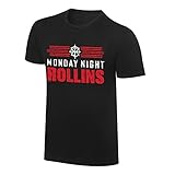 WWE Seth Rollins Monday Night Rollins T-Shirt Black XL