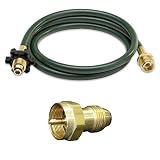 Mr. Heater Buddy Series 10-ft Hose Assembly F273704 and Refill Adapter F276172 Bundle