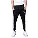 Mooncolour Men's Casual Slim Fit Jogging Harem Pants (Black  M) Black Medium