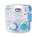 Chicco Pacifier Hard Shield, Blue, 0 Months Plus
