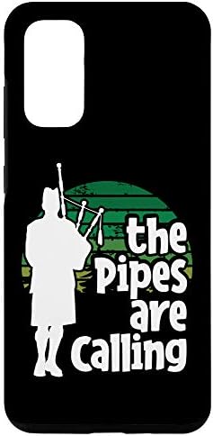 Galaxy S20 The Pipes Are Calling Irish Bagpipe St Patricks Day Case