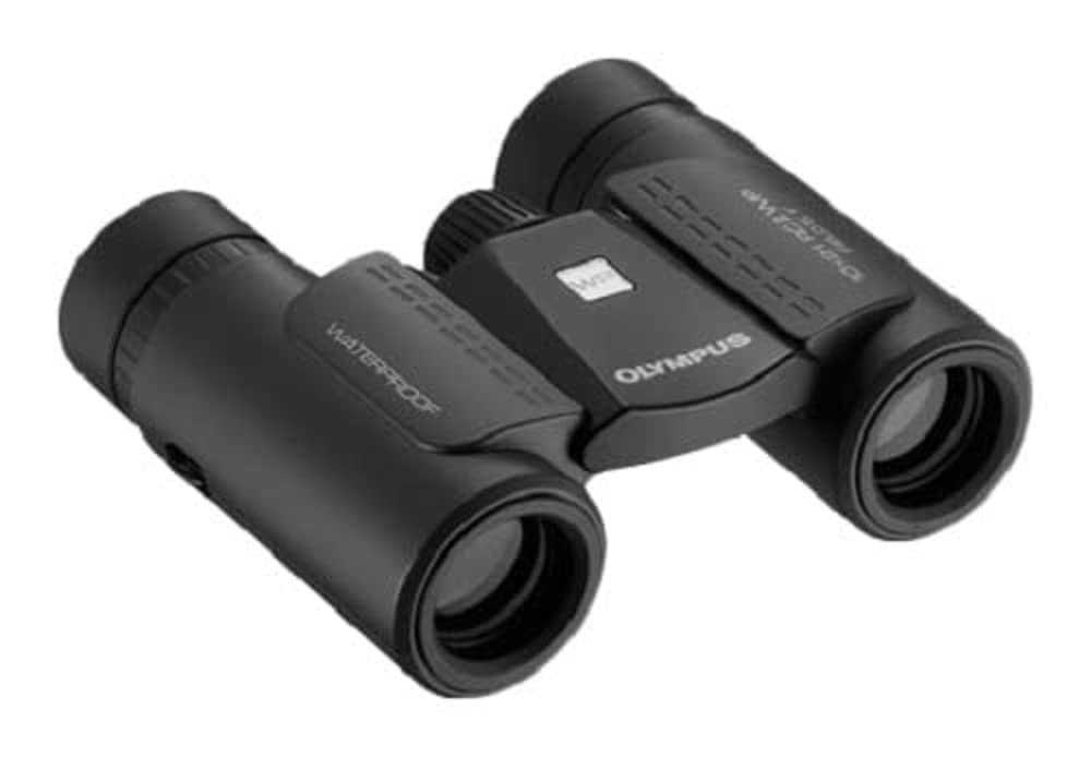 Olympus 10x21 RC II WP Binoculars – Compact, Waterproof, Ultra-Light – 10x Magnification, Sharp Vision for Outdoor, Nature and Travel, Foldable and Robust, 25-Year Warranty, Black