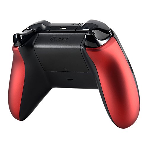 eXtremeRate® Red Soft Touch Left Right Panel Handle Side Rails Replacment Parts for Xbox One Controller eXtremeRate® Red Soft Touch Left Right Panel Handle Side Rails Replacment Parts for Xbox One Controller