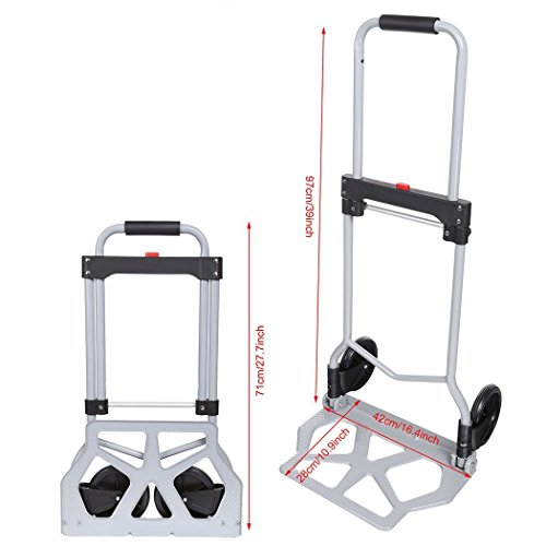 3 Rendio+Portable+Wheels+Black+Shopping+Industrial