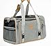 RETRO PUG Pet Carrier – Airline Approved Dog & Cat Carrier – 2-Way Expandable for Small and Medium Sized Pets – Soft-Sided Under Seat Compatible – Comfortable & Ergonomic – Ideal for Transport