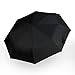 SHINE HAI Travel Umbrella, Auto Open/Close for One Handed Operation, 8 Ribs Durable Construction, Compact Umbrella for Rain/Snow