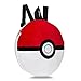Pokemon Boys' Pokeball Plush Backpack, Red/White