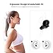 Mini Bluetooth Earbud, Ture Invisible Wireless Earphone V4.2, IPX4 Sweatproof 8-Hr Talking Time Car Bluetooth Headset with HD Mic & Charging Case for iPhone iPad Samsung Android Devices (One PCS)
