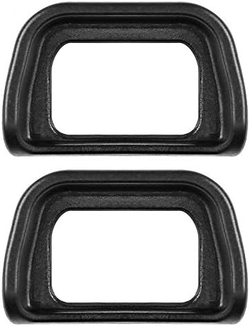 ADQQ 2 Pack Eyepiece Eyecup Eye Cup EP-10 Replacement for Nex-7 Nex-6 A6300 A6000 DSLR Camera