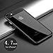 AILIBOTE Compatable with 7 Case Cover Unicorn Beetle Style Premium Hybrid Protective Clear Bumper Case [Scratch Resistant] Back Transparent Style (Black)