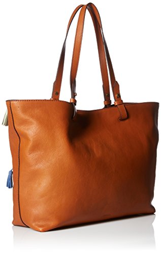 Tote-Brown Multi Fossil Rachel