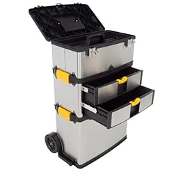 Portable Tool Box - Storage Compartments for