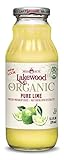 Lakewood Organic PURE Lime Juice, 12.5-Ounce Bottles (Pack of 12)