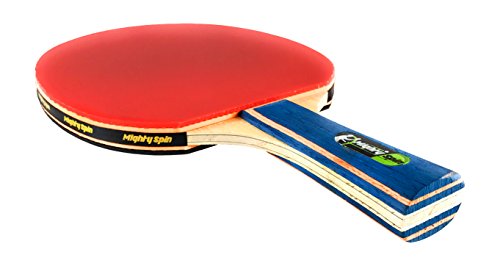 MightySpin Ping Pong Paddle Cleaner - Keeps Table Tennis Racket Rubbers in Top Condition for Killer Spins - Bat Blade Racquet Care Kit (Cleaner + Lightning Paddle)