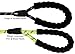 TUG Leash 5 FT Strong & Reflective Rope Leash with Comfortable Padded Handle for Medium and Large Dogs and with Waste Bag Dispenser & 15 Dog Waste Bags