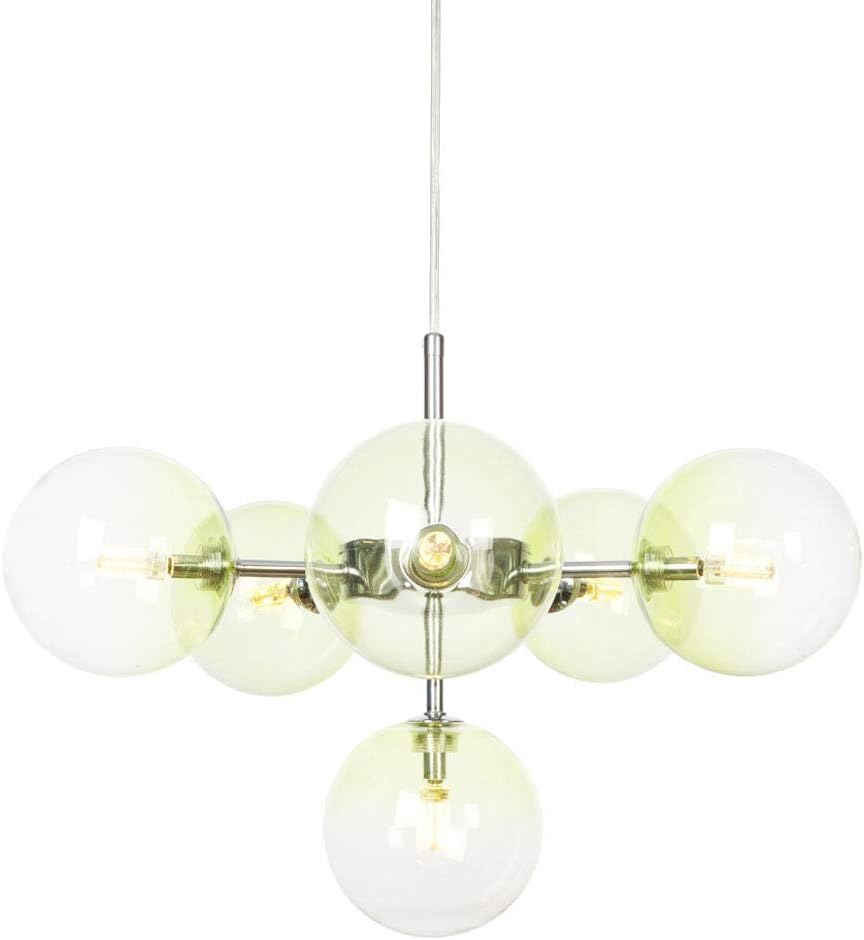 Glaube Wiedergeburt 6-Lichter Kronleuchter Anhänger | Metall mit