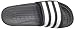 adidas Men's Alquo Vario Sandal,Black/Metallic Silver/White,9 D US