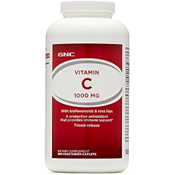 Amazon.com: GNC Vitamin C 1000, 360 Caplets: Health