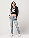 adidas Originals Women's Originals Crop Hoodie, Black/White, X-Small