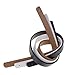 Mmrm 2Pcs/Set Detachable Leather Bag Strap Belt Replacement Handle for Handbag Purse Soil Yellow