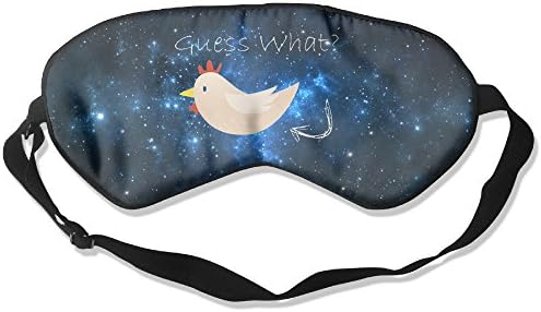 Guess What Chicken Butt1 Soft Breathable Sleep Goggles No Pressure