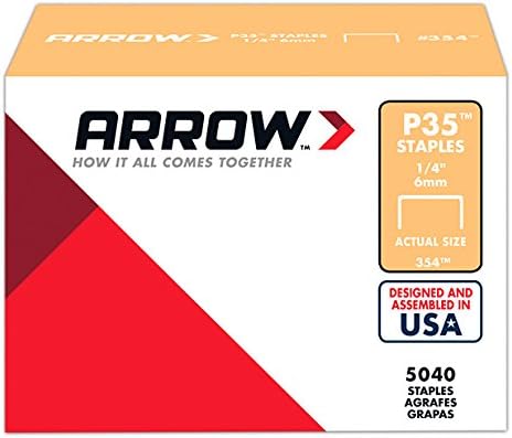 Arrow Fastener 354 1/4" P35 Staples