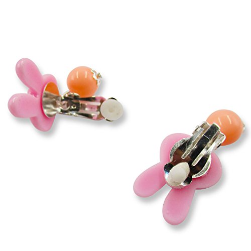 image for 7 Pair Pretend Clip-on Earrings with Pendants for Girls and 3 Pair Hai