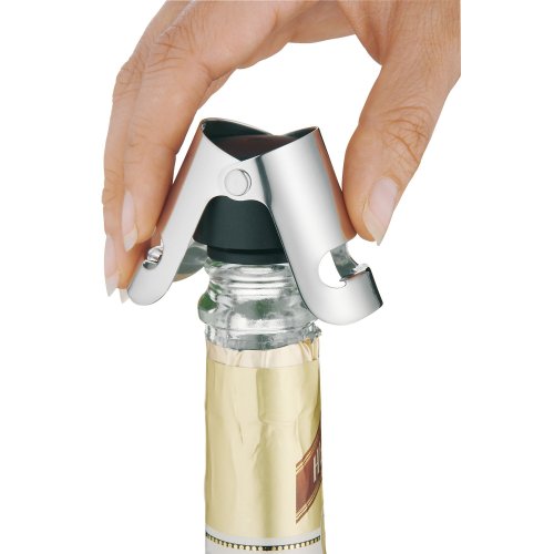 WMF "Clever & More Champagne Bottle Stopper, Stainless Steel, Silver Pricepulse