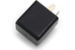 KIMLLAM Turn Signal Relay 12V 2 Pin Direct Replacement Compatible LED Electronic Flasher Relay fix CAR and Motorcycle Turn Signal & Hazard Warn Hyper Flash Relay Turn Signal Relay for Honda/Kawasaki