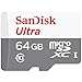 SanDisk Ultra 64GB MicroSD XC Class 10 UHS-1 Mobile Memory Card for Samsung Galaxy S7 & S7 Edge with USB 2.0 & SD Memory Card Reader