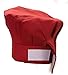 Odelia Tessa's Kitchen Kids - Child's Chef Hat Apron Set, Kid's Size, Children's Kitchen Cooking and Baking Wear Kit For Those Chefs In Training (M 6-12 Year, Red)