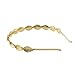 Cute Silk Cat Ears Wired Headband (gold)