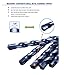 Masonry Drill Bit Set 5/16 in. Carbide Tip Black/White Drill Concrete Rock-5Pcs